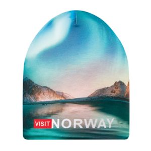 Pipo omalla kuva painatuksella tai logolla